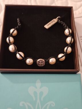 My Saint My Hero Pearl Beaded Bracelet